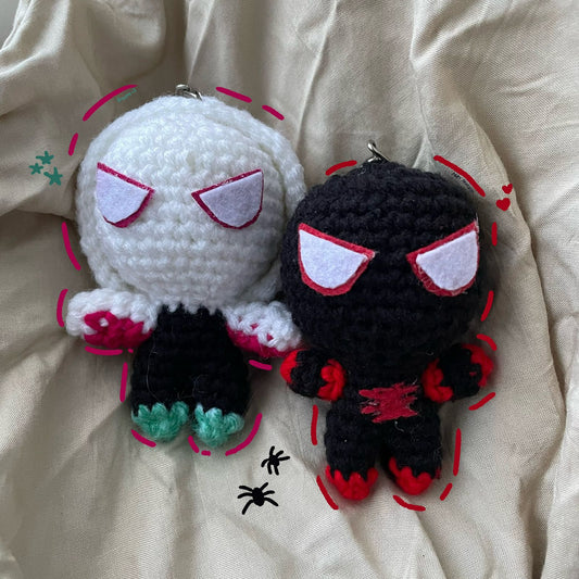 MILES MORALES & GWEN KEYCHAINS