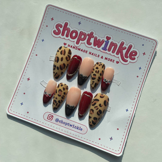 LEOPARD CHERRY SET